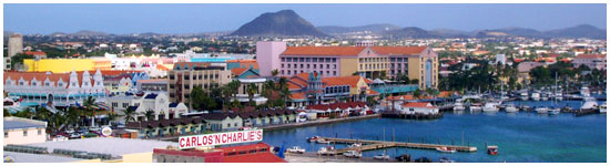 Aruba vakantie met de hoofdstad Oranjestad
